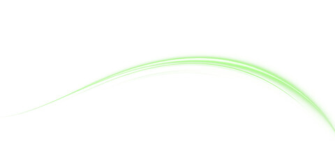Aufkleber - Green, bright, art, wave, flow swirl into a smooth abstract PNG. Dynamic shape with elegant curves and gradient style creates a transparent PNG Overlay for modern business or tech design.