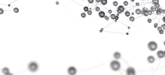Poster - Stock photo of an abstract network connection, perfect for technology, global communication, and networking concepts.