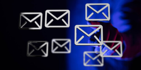 Poster - Secure your inbox! Learn how to protect your emails from phishing, malware & other cyber threats.