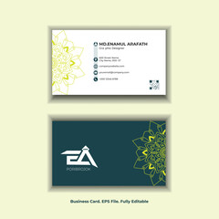 Business Card vector Mockup