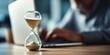 © Oleksandr - Time management: Hourglass symbolizes deadlines, project timelines, and efficient workflows. Ideal for productivity, business strategy, or deadline reminders.