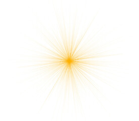 Abstract burst of lines yellow illustration design art graphic background wallpaper pattern