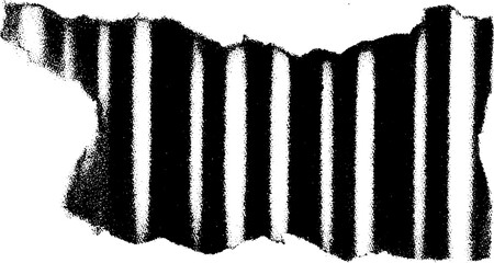Aufkleber - High contrast black and white barcode pattern for abstract design