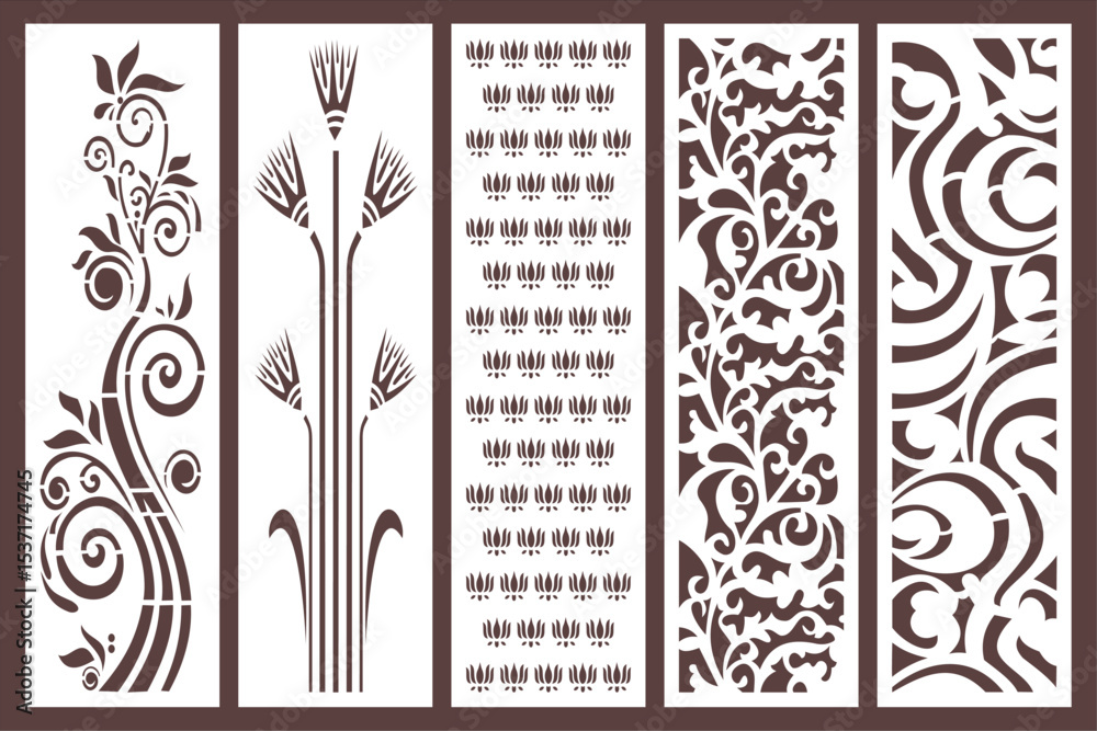 Seamless pattern jali design Vector Stock Vector | Adobe Stock