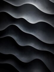 Poster - Dark and dynamic abstract background with grain texture and gradient colors, perfect for a futuristic and minimalist website header