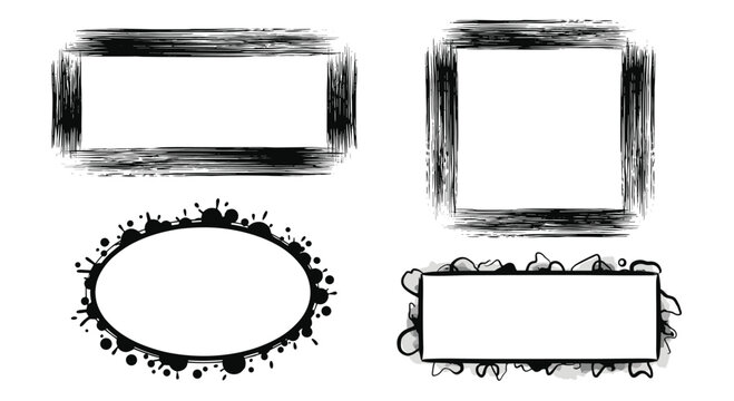 Creative Hand Drawn Borders and Frames for your Graphic Design