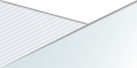 Poster - Modern abstract white background design.
