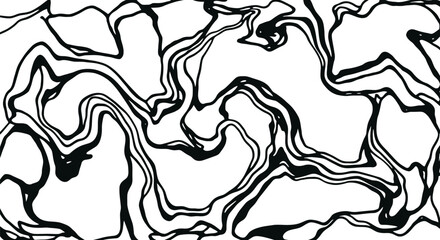 Poster - Abstract black and white marble pattern background vector design illustration modern art graphic style editable stock vector illustration