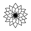 © Dipok - vector illustration of flower