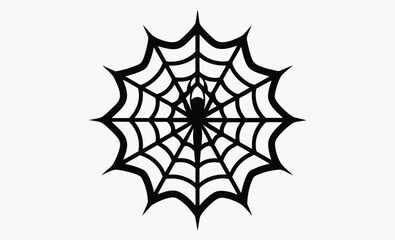 black spider silhouette, halloween decoration, creepy insect vector, silhouettes of black spider, ha