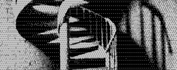 Poster - Staircase leading to a mysterious destination in a monochromatic setting revealing intricate patterns and textures