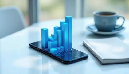 Poster - Stunning Digital Visualization of Data on Smartphone with Cubes