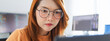 © Urbanscape - Asian female freelance programming developer work alone using desktop and laptop computer at home office. Information technology, smart woman, software engineer programmer coding job. Copy space