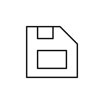 data save button icon vector