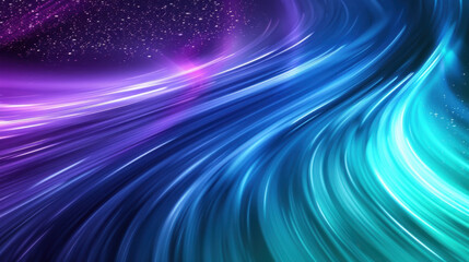 Poster - colorful aurora lights streaking across night sky create mesmerizing visual experience, blending sha