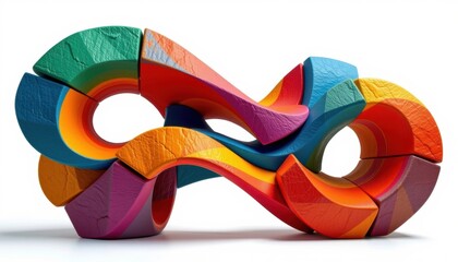 Poster - Colorful Infinity Symbol