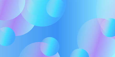 Wall Mural - Abstract background with vibrant, iridescent orbs and a soft, gradient effect