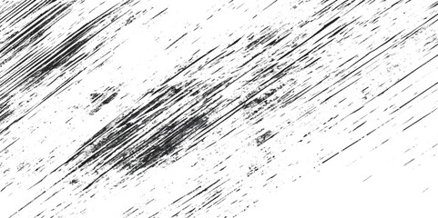 Poster - Diagonal black and gray scratches or streaks on a lighter background, The texture resemble worn or scratched material such as painted design, A close up view of a textured surface with pattern.