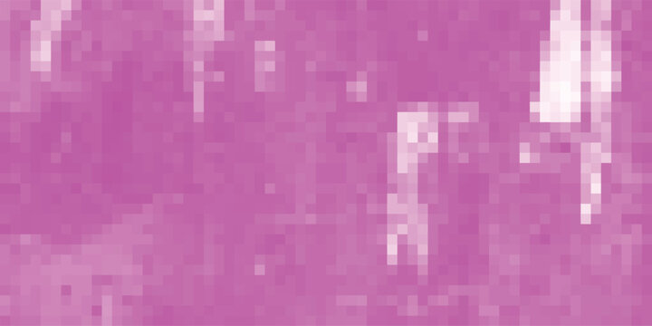 Abstract pixelated background featuring shades of pink with subtle lighting and textured digital effect creating a unique decorative display