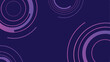 © Shahid - Abstract background featuring purple and pink concentric circles on a dark blue backdrop design element