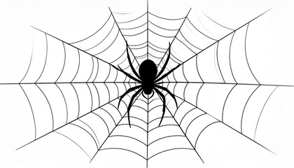 spider and web