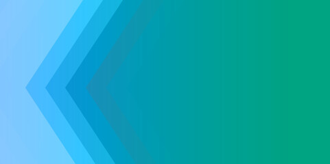 Poster - Abstract Gradient Geometric shape for Minimal Background. Modern shiny Multi-colored geometric shape overlay pattern background and arrow with copy space, vector illustration. use for banner, pattern.