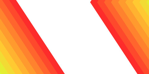 Poster - Abstract Gradient Geometric shape for Minimal Background. Modern shiny Multi-colored geometric shape overlay pattern background and arrow with copy space, vector illustration. use for banner, pattern.