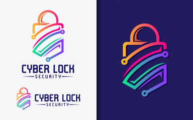 Poster - Shield and tech elements combined in digital security logo, symbolizing strong data protection and advanced defense systems
