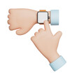 © asri80 - 스마트 워치 손목시계 손 목업 Smart Watch and Hand Mock up