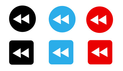Wall Mural - media replayer icons