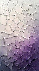Aufkleber - Artistic cracked paint texture in serene studio setting