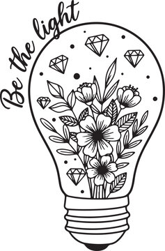 Be The Light Svg