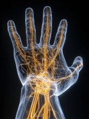 Poster - Visualizing Touch Sensitivity in the Human Hand Through Sensory Nerve Representation and Pathways