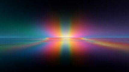 Poster - Abstract colorful light burst background wallpaper design for desktop and mobile hd screen savers