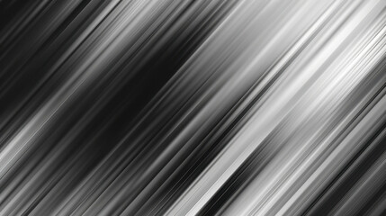 Poster - Dynamic motion blur lines create layered speed effect, evoking sense of chaos and energy in monochrome tones