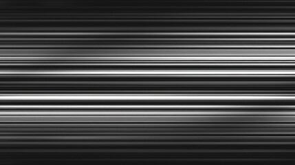 Poster - dynamic motion blur lines create layered speed effect, evoking sense of chaos and energy in monochro
