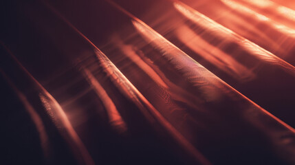 Poster - soft gradient fabric texture with gentle sunbeam patterns creating warm and inviting atmosphere