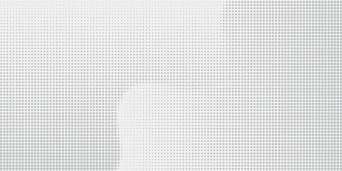 Fototapete - gray wave halftones on a white background. Retro vector illustration for banner and cover