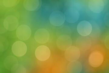 Poster - Abstract blurred backdrop featuring bokeh effects