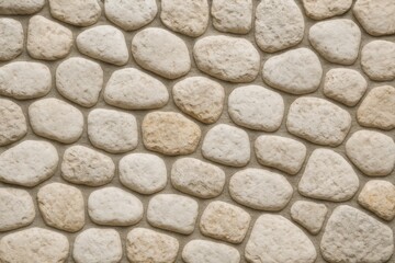 Poster - Abstract stone arrangement forming a wall with textured background