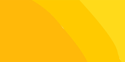 Poster - wave yellow gradient background. modern aesthetic