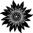 © FARZANAAKTER - passionflower flower silhouette on white background
