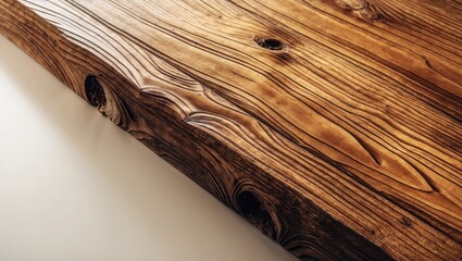 Poster - Dark wood texture that exudes a very calming and elegant ambiance