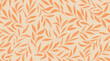 © Anna Volkova - Seamless pattern with orange brush leaf background
