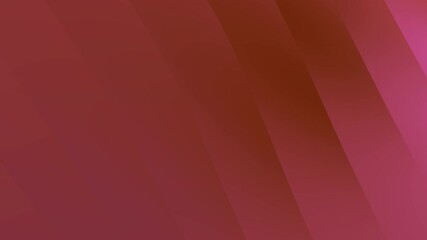 Fototapete - Abstract Digital Art with Geometric Shapes and Vibrant Pink and Red Hues