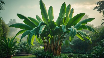 Poster - Discover the colorful and lively existence of plants flourishing within a garden environment.