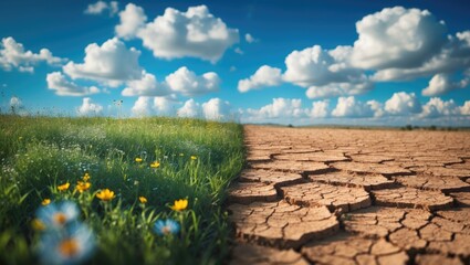 Poster - Ecology landscape showcasing natural environments and ecosystems.