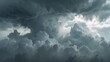 © ArtificialHorizons - Dark dramatic sky with clouds, natural scenery background.