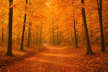 Aufkleber - Vibrant Natural Colors - Fall Season