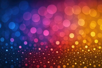 Poster - Vivid neon glow with a soft focus effect
